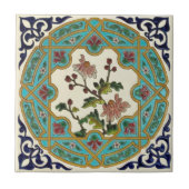 19世紀の美的フローラLongwy Repro タイル (正面)