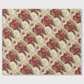 19世紀の聖ニコラス ラッピングペーパー (フラット)