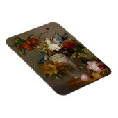 19世紀の花の生け物 マグネット (右側)