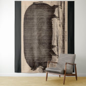 19世紀の豚のプリント バークシャー雌豚No.2 タペストリー (インサイチュ)