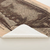 19世紀の豚プリントバークシャーno. 1 シェルパブランケット (3/4)