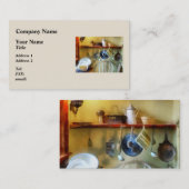 19世紀の農家キッチン 名刺 (正面/裏面)