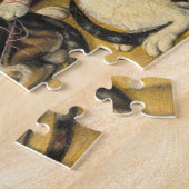 19世紀アメリカのネコと子猫 ジグソーパズル (側面)