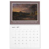 19世紀アメリカの画家アート カレンダー (3月 2027)