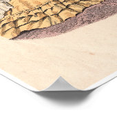 19世紀アンティークフランスのファッションイラストレーション ポスター (角)