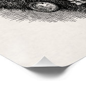 19世紀イラストレーションのサンタクロース ポスター (コーナー)