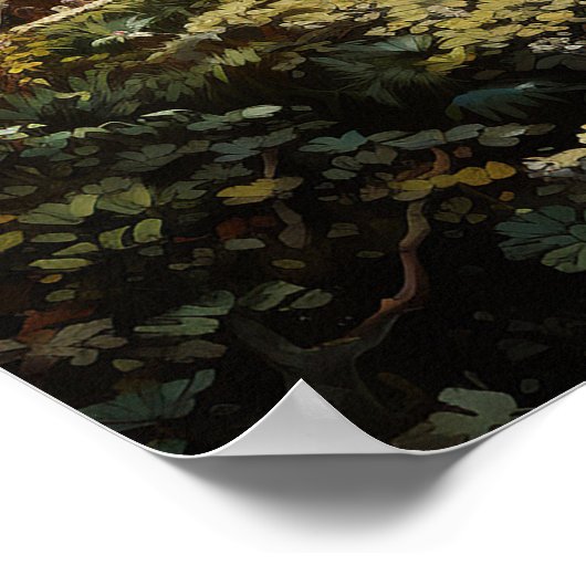 19世紀インディアン快楽園油画 ポスター (角)