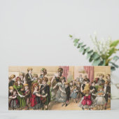 19世紀スコットランドの子供向けボール招待状 招待状 (スタンド正面)