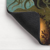 19世紀プリントアネモネ マウスパッド (コーナー)