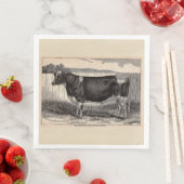 19世紀プリントホルスタインブル (インサイチュ)