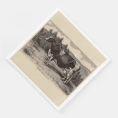 19世紀プリントホルスタインheifer (コーナー)