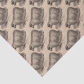 19世紀プリント憧れのコッツウォルド羊 薄葉紙 (詳細)