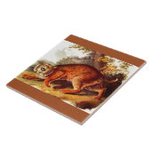 19世紀ボブキャットプリント タイル (側面)