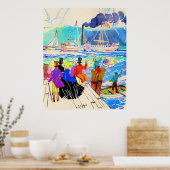 19世紀ヨットレースプリント ポスター (キッチン)