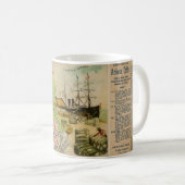 19世紀ルイジアナマグ コーヒーマグカップ (正面右)