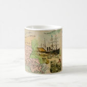 19世紀ルイジアナマグ コーヒーマグカップ (中央)