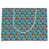 19世紀ヴィンテージシューズ大抱き枕 ラージペーパーバッグ (正面)