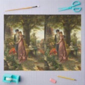 19世紀初頭の美絵画しい切り離 薄葉紙 (クラフト)