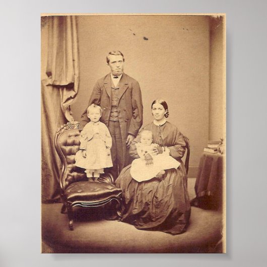 19世紀家族ポスター ポスター (正面)