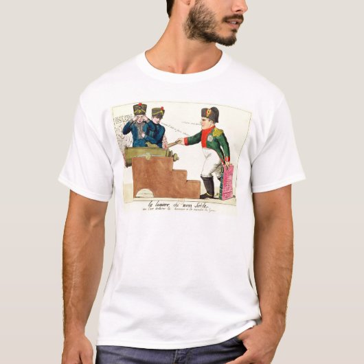 19世紀1815年のライト Tシャツ (正面)