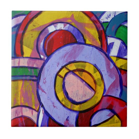 #19作（マイケル・モッファ） タイル (正面)