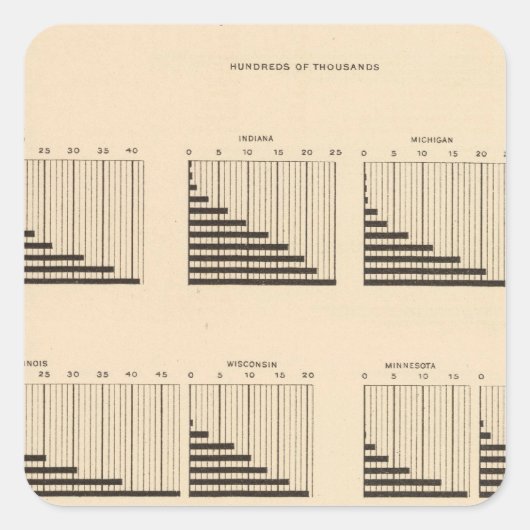 19各州 スクエアシール (正面)