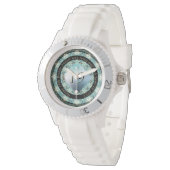 19周年記念アクア結婚マリン 腕時計 (アングル)