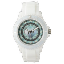 19周年記念アクア結婚マリン 腕時計