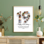 19周年記念写真コラージポスター ポスター