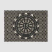 19周年記念結婚マンダラメダリオン文字 薄葉紙 (正面)