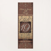 19周年黒結婚銅  ヨガマット (裏面)