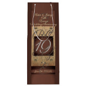 19周年黒結婚銅 ワインギフトバッグ (裏面)