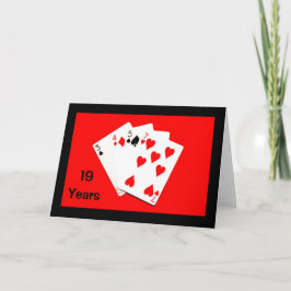 19年は大きな節目！記念カード カード