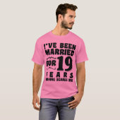 19年目の結婚記念日 Tシャツ (正面フル)