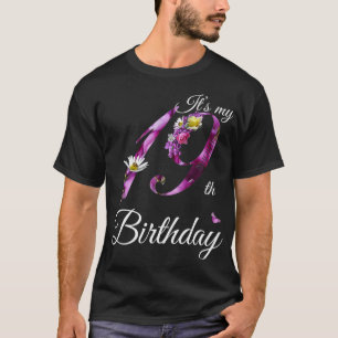 19歳の花の2003年 お誕生日おめでとうGIF Tシャツ