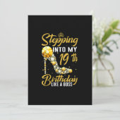 19歳の誕生日をボススタイルで迎える  招待状 (スタンド正面)