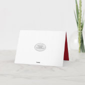 19歳の誕生日プレゼントのビリヤードボール カード (裏面)