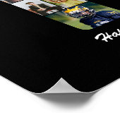 19歳の誕生日プレゼント 19 フォトコラージュ ギフト ポスター (角)