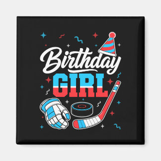 19歳の誕生日女子ホッケー選手誕生日パーティー 19 マグネット