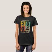 19歳2004年1月19誕生日1 Tシャツ (正面フル)