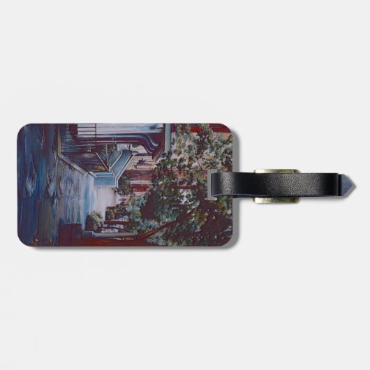 19番目のラゲッジタグでのプリスティーン通り ラゲッジタグ (裏面横)