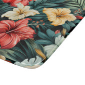 #19花柄 カッティングボード (角)