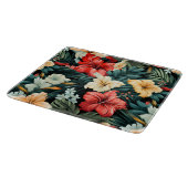 #19花柄 カッティングボード (角)