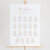 19表ウェルカムシーティングチャート ポスター