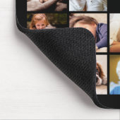 19角パーソナライズされた形写真コラージュ マウスパッド (コーナー)