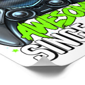 19誕生日ゲームレベル19ロック解除された素晴らし罪 ポスター (角)