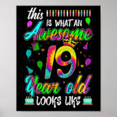 19誕生日素晴らし19歳は～に似ている ポスター (正面)