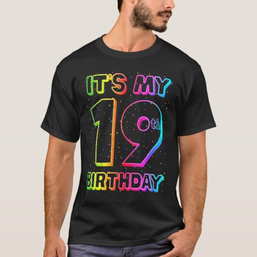 19誕生日19周年19Ye Tシャツ (正面)