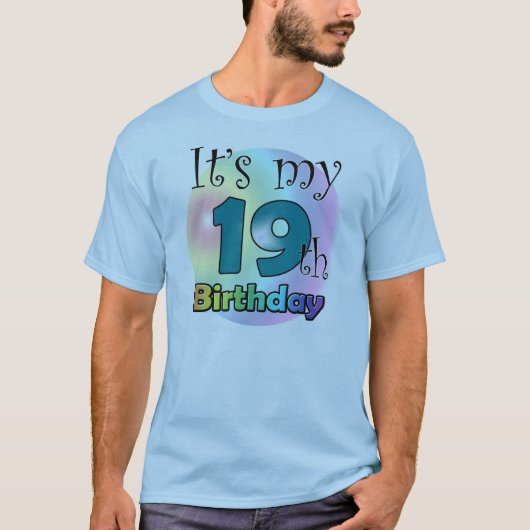 19誕生日 Tシャツ (正面)