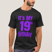 19誕生日 Tシャツ (正面)